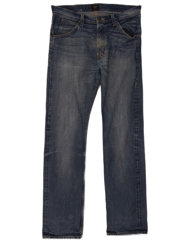 Lee Mens 101 Z Slim Jeans W34 L34 Blå Bomuld