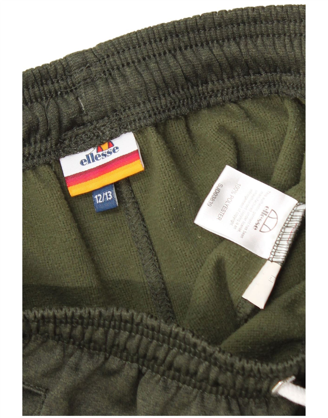 Ellesse Boys Sports Shorts 12-13 År Khaki Polyester
