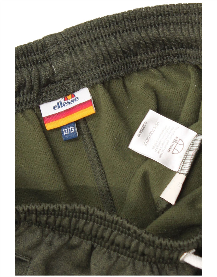 Ellesse Boys Sports Shorts 12-13 År Khaki Polyester