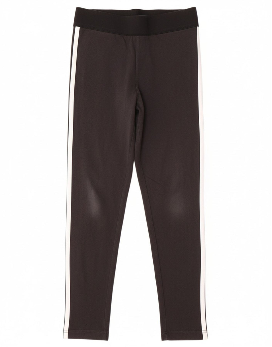 ADIDAS Womens Leggings UK 8/10 Small Black Cotton