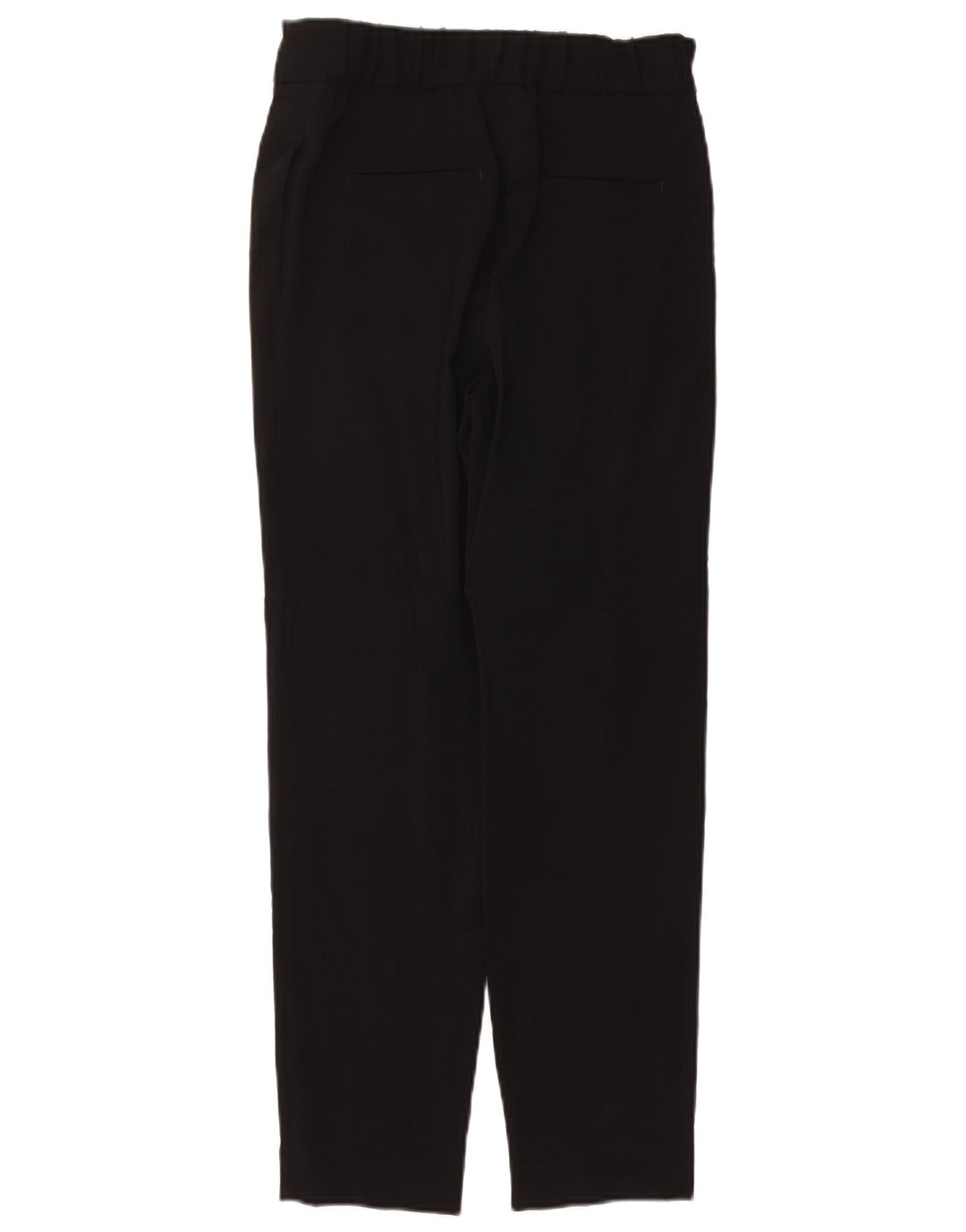 MASSIMO DUTTI Højtaljede fritidsbukser til kvinder EU 36 XS W26 L27 Sort