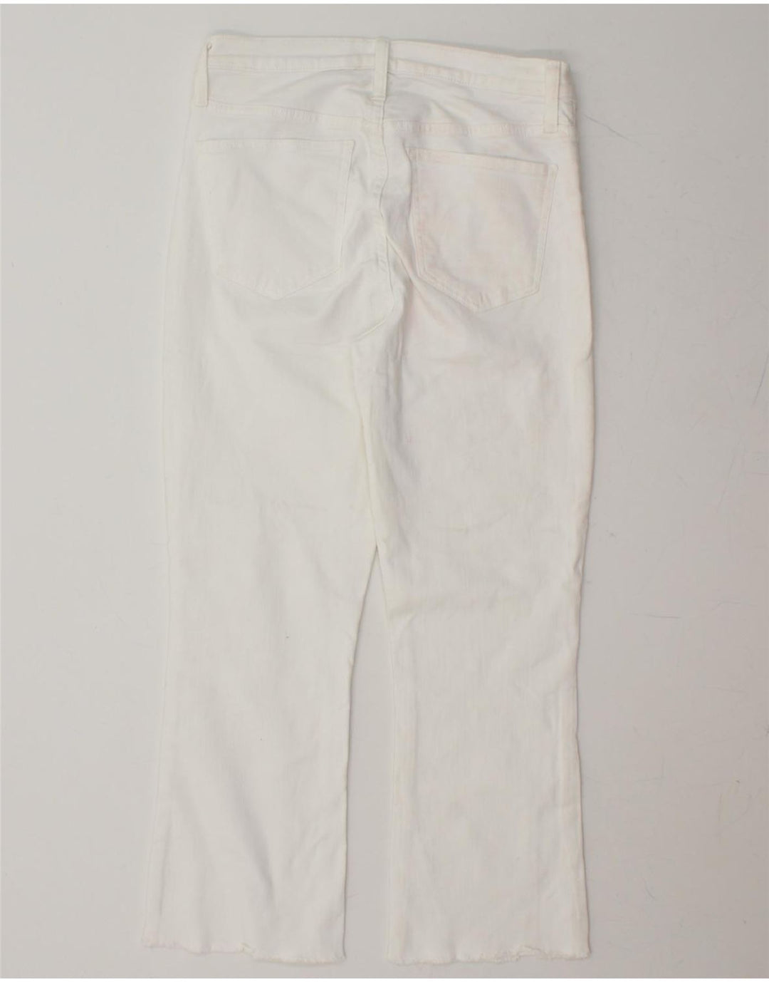 J. CREW Womens Straight Jeans W29 L26 White Cotton Vintage J. Crew and Second-Hand J. Crew from Messina Hembry 