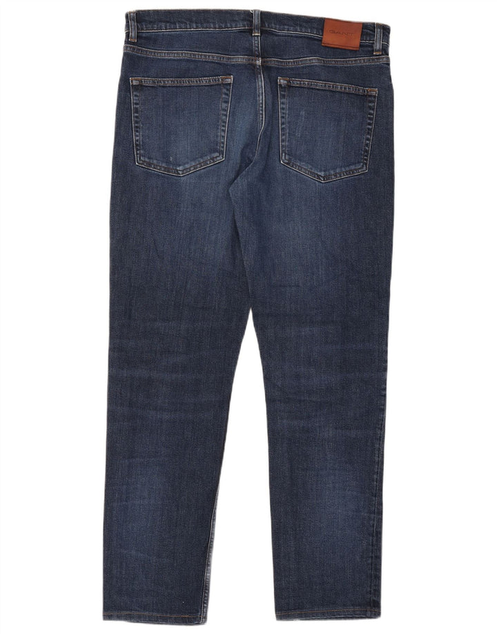 Gant Slim Jeans til mænd W36 L30 blå bomuld