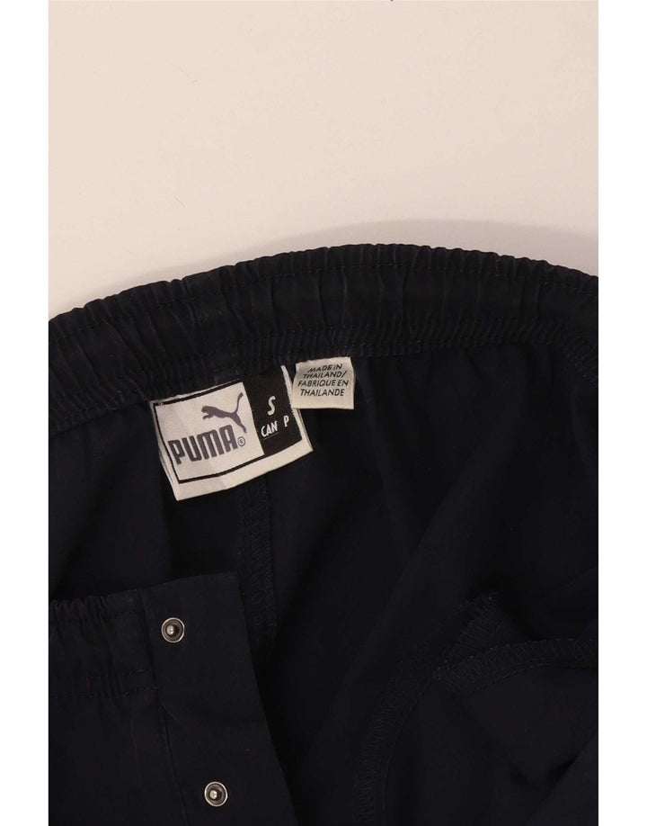 Puma Straight Casual Bukser Små W36 L30 Marineblå