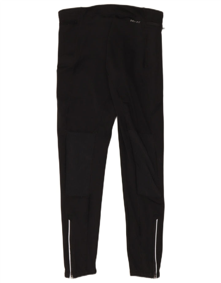 Nike Dame Leggings UK 10 Small Black Polyester