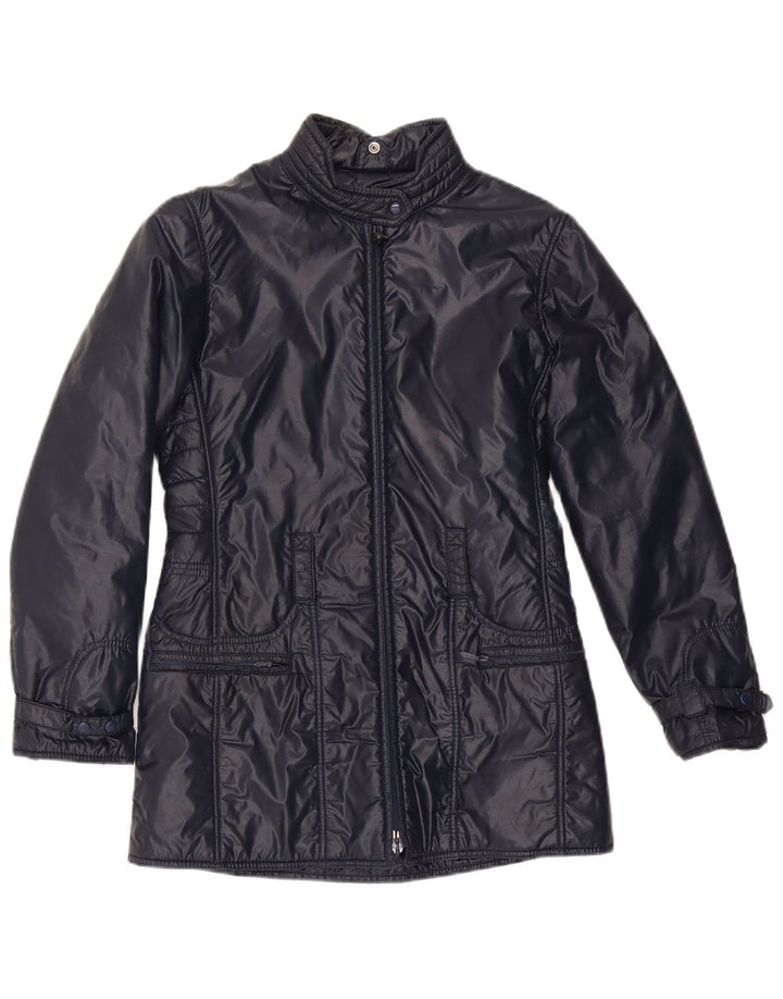 Trissi Dame Polstret Jakke UK 12 Medium Navy Blue