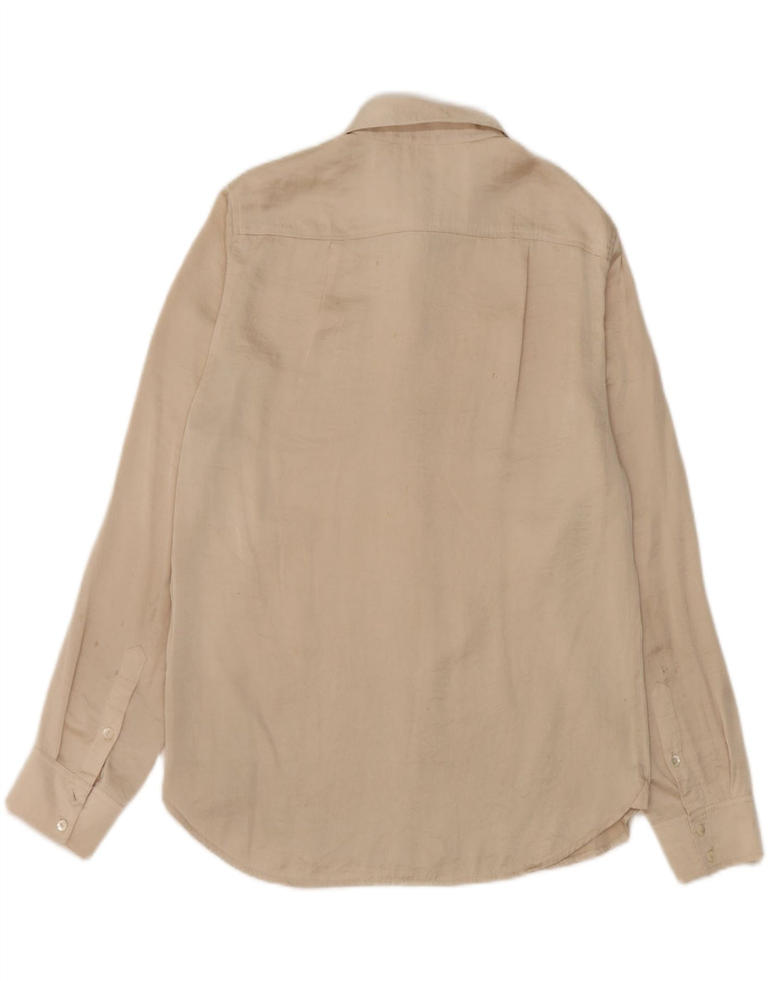 Jigsaw Dameskjorte UK 12 Medium Beige Polyester