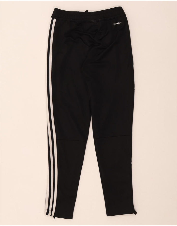 Adidas Boys Aeroready Tracksuit Bukser 9-10 år Sort polyester