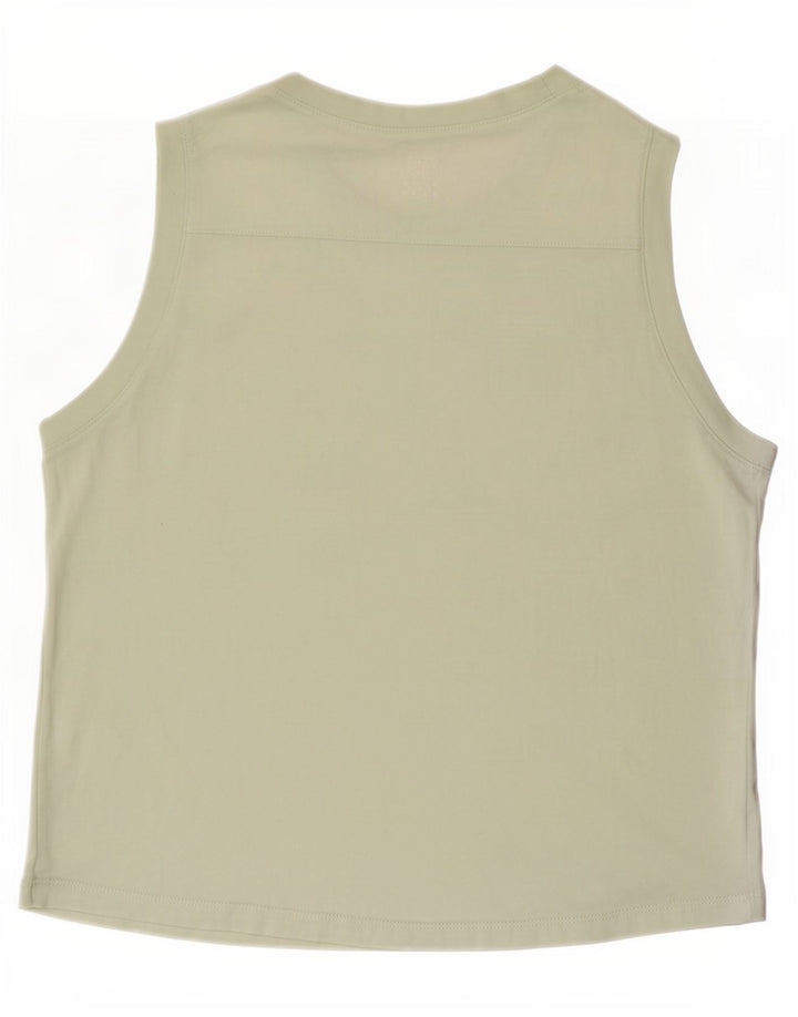 Vans Dame Grafisk Vest Top UK 12 Medium Green