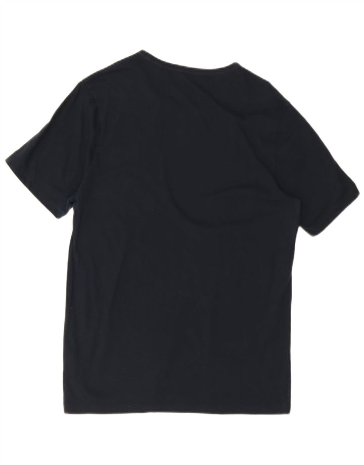 Hugo Boss Herre T-Shirt Top Stor Marineblå Bomuld