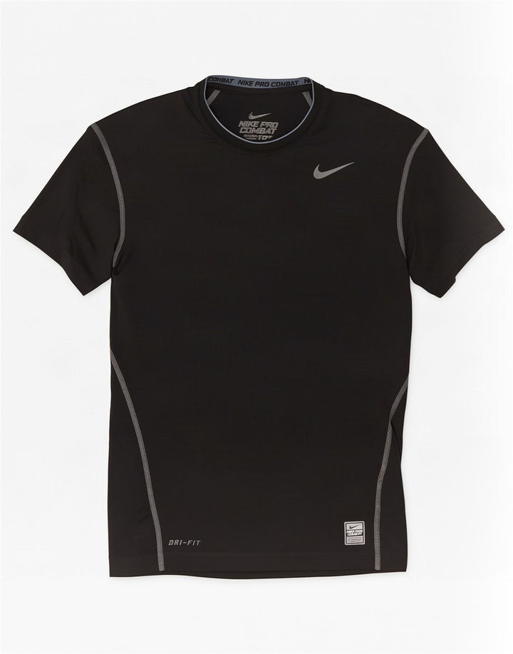 Nike T-shirt top til mænd, stor sort polyester