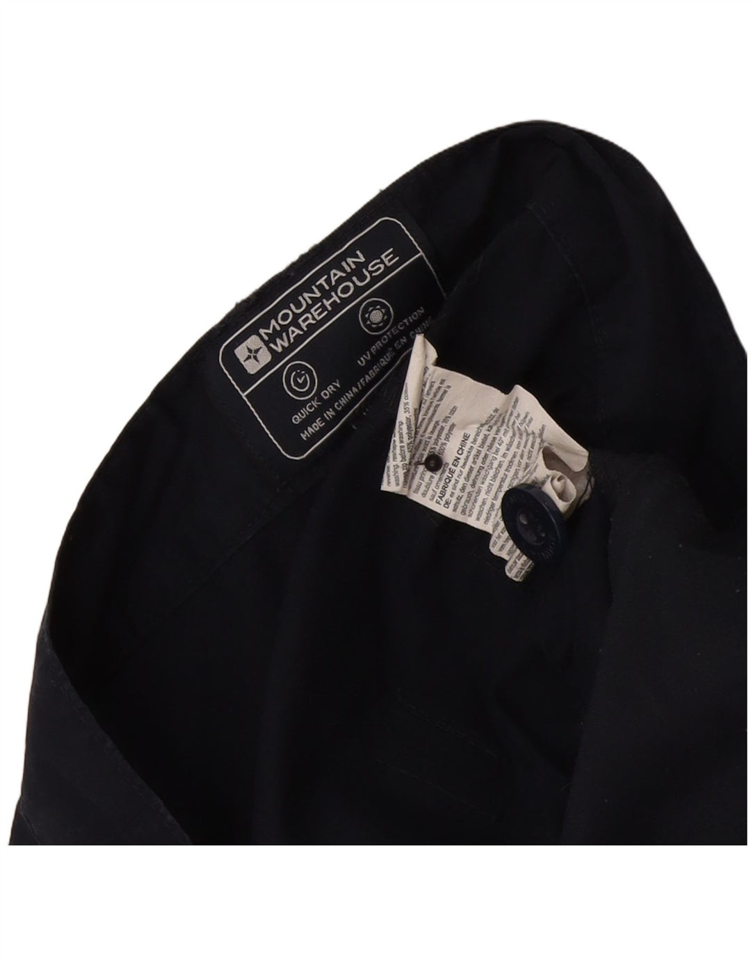 Mountain Warehouse Herre Straight Cargo Bukser W36 L30 Navy Blue Polyester