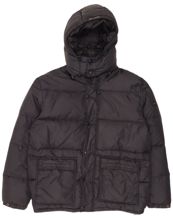 Gas Herre hættepolstret jakke UK 40 Large Black