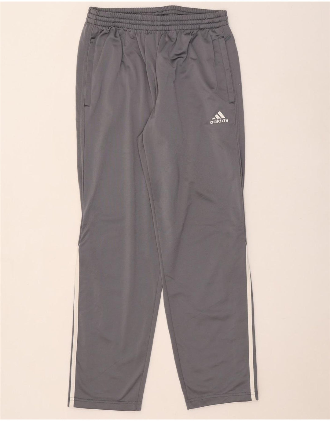 Adidas Træningsdragtsbukser til mænd UK 40/42 Medium Grey Polyester