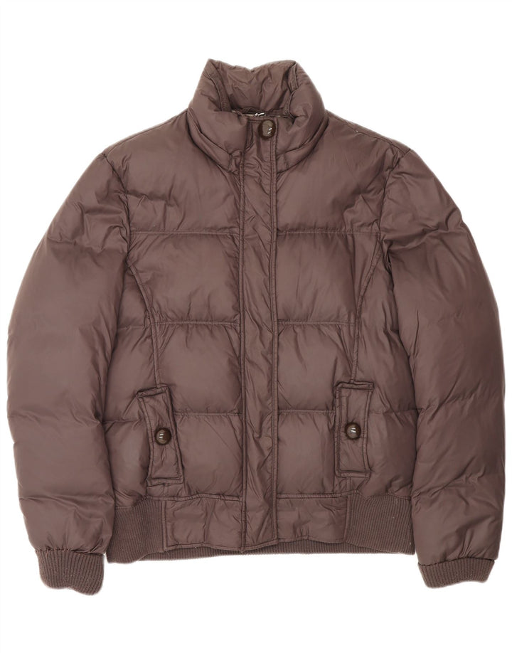 Sergio Tacchini Dame Polstret Jakke IT 48 XL Brun Polyamid