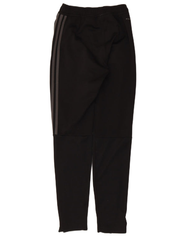 Adidas Womens Climalite træningsdragt Bukser UK 4 XS Sort Polyester
