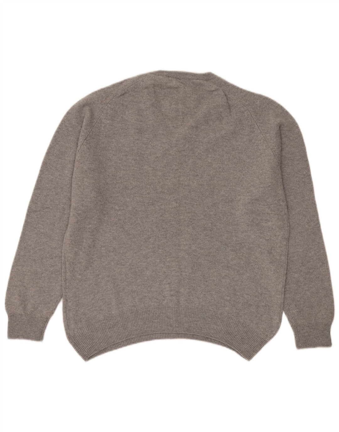 Marks & Spencer Dame Blue Harbor V-hals sweater UK 14 Medium Grey