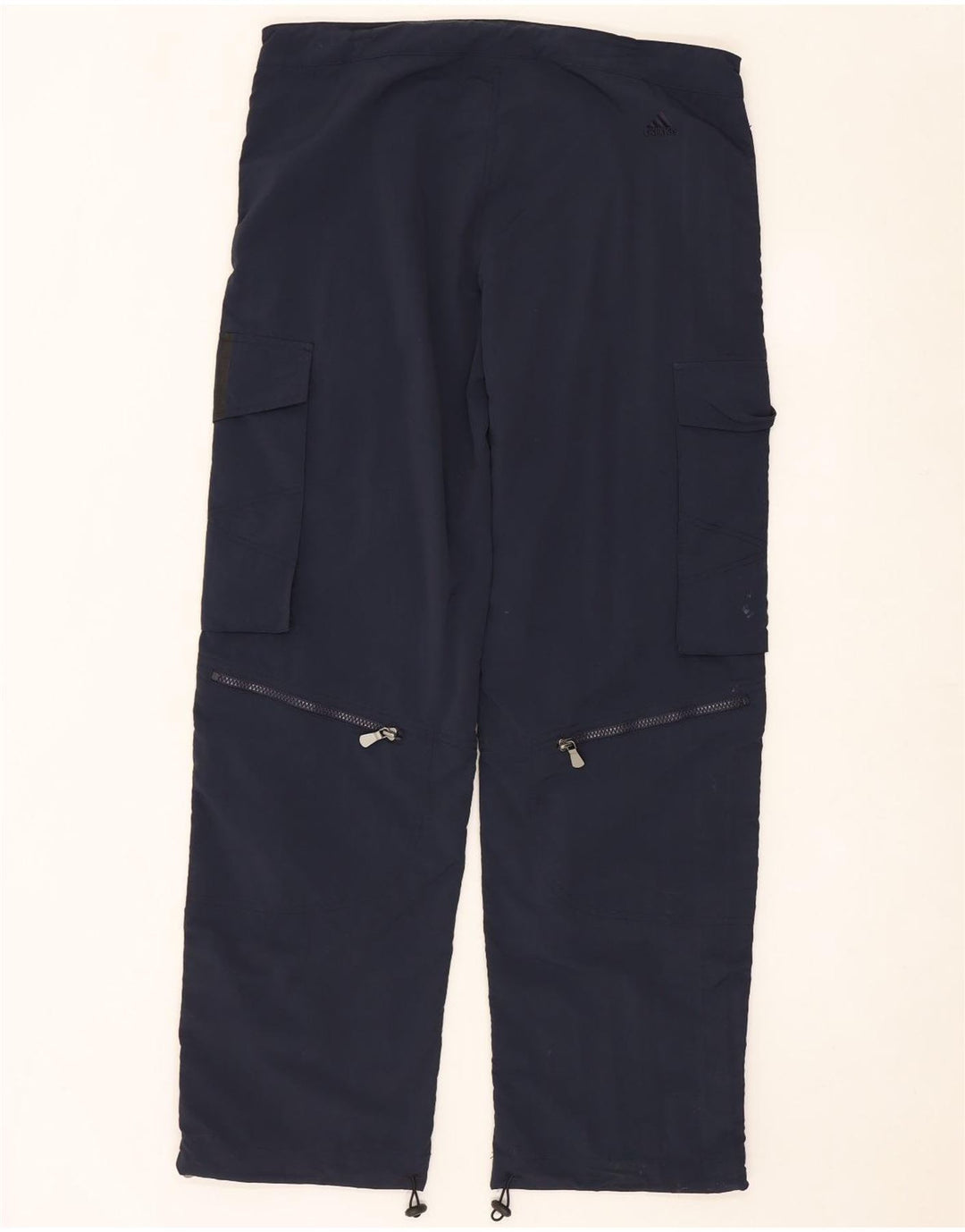 ADIDAS Straight Cargo bukser til mænd Små marineblå nylon