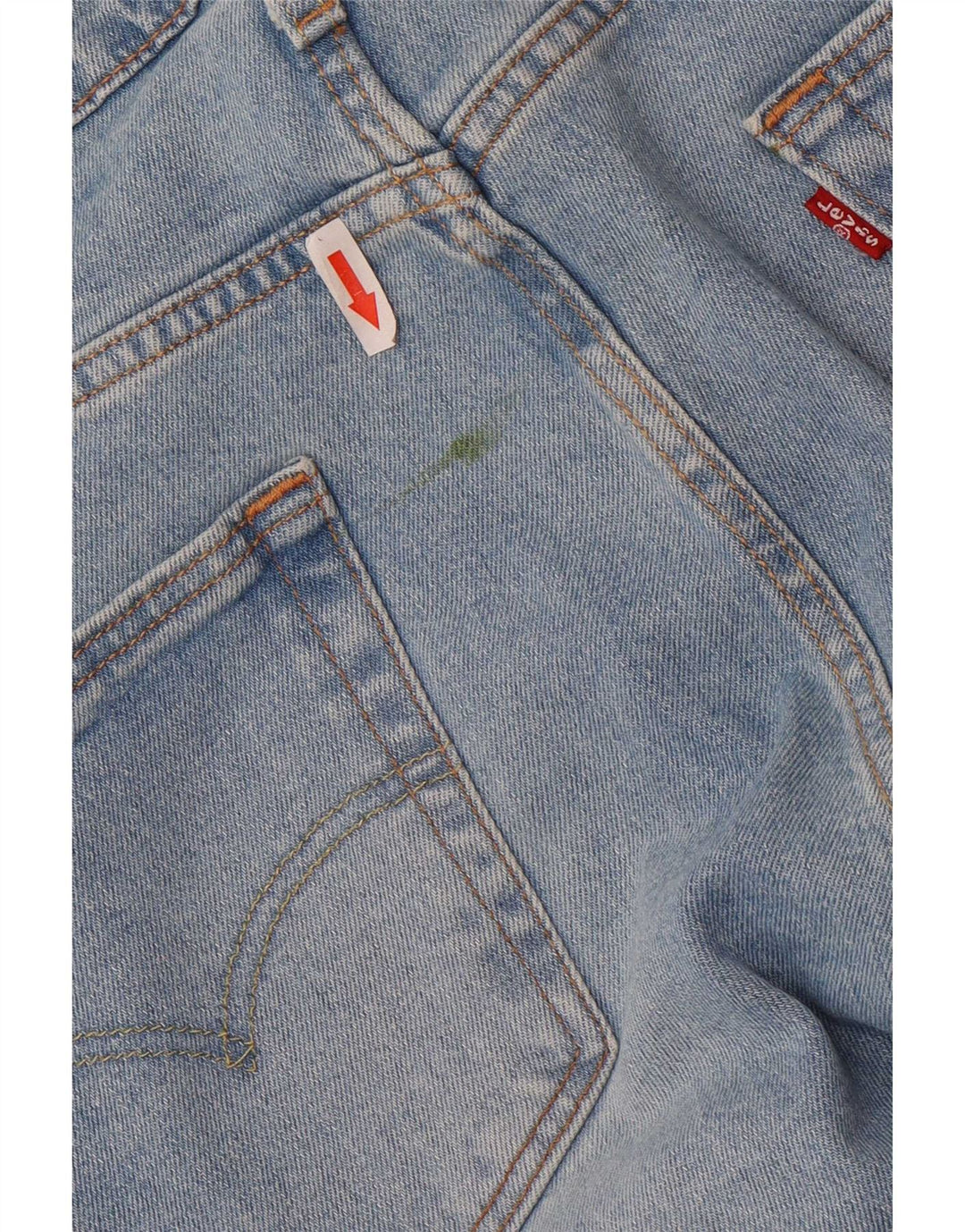 Levi's Herre 502 tilspidsede jeans W38 L31 blå bomuld