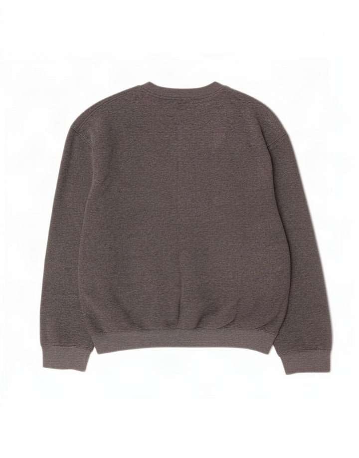Nike Sweatshirt-trøje til mænd, stor grå flækket bomuld
