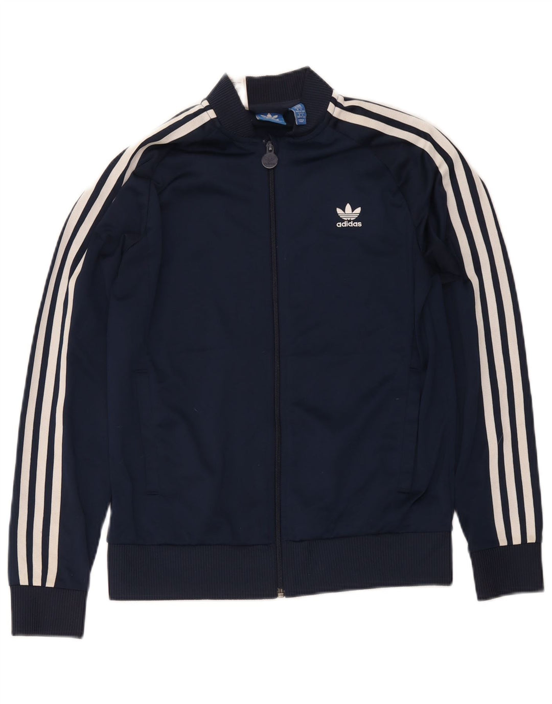 Adidas Drenge Træningsdragt Topjakke 13-14 År Marineblå Polyester