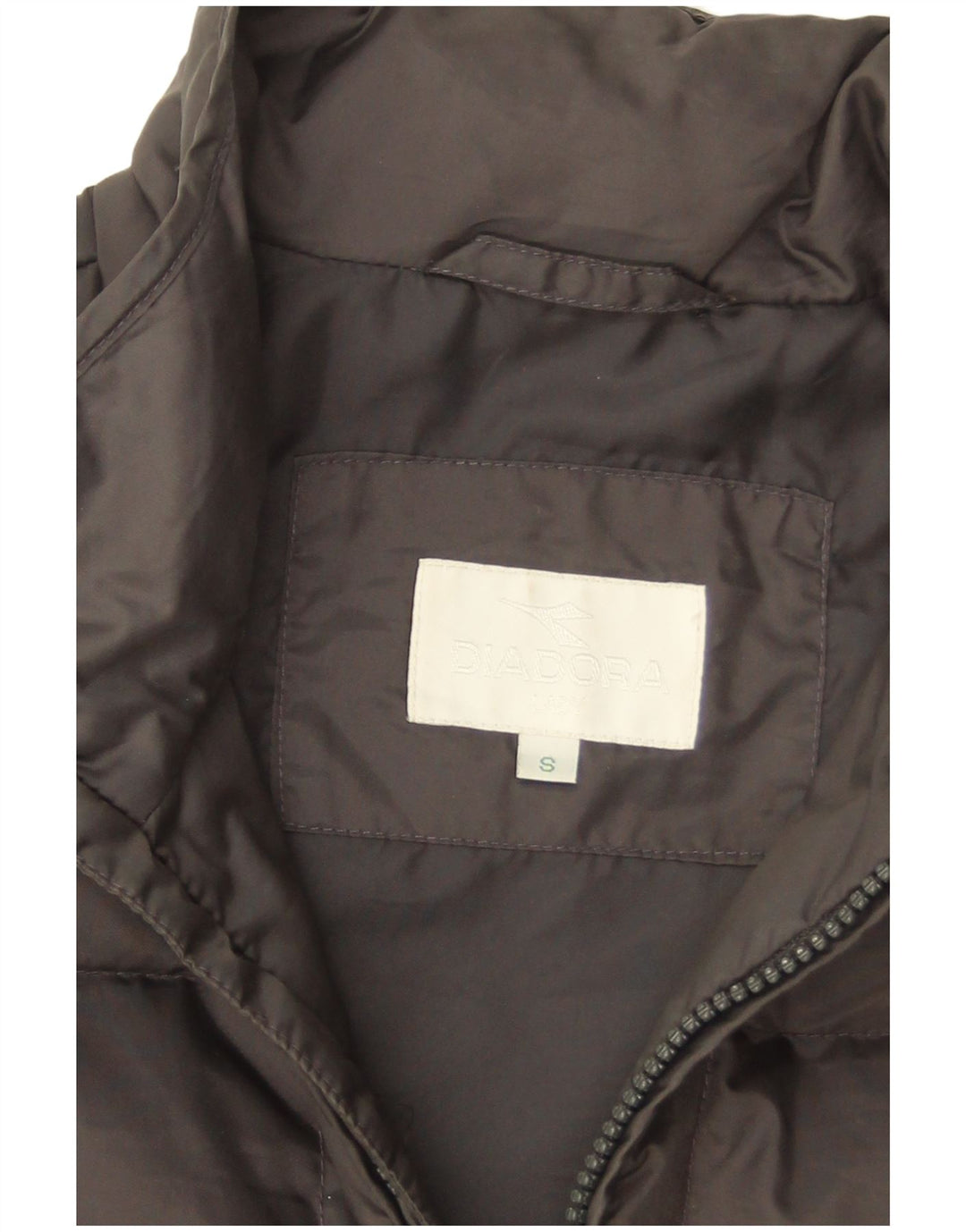Diadora Herre Polstret Gilet UK 36 Lille sort polyamid