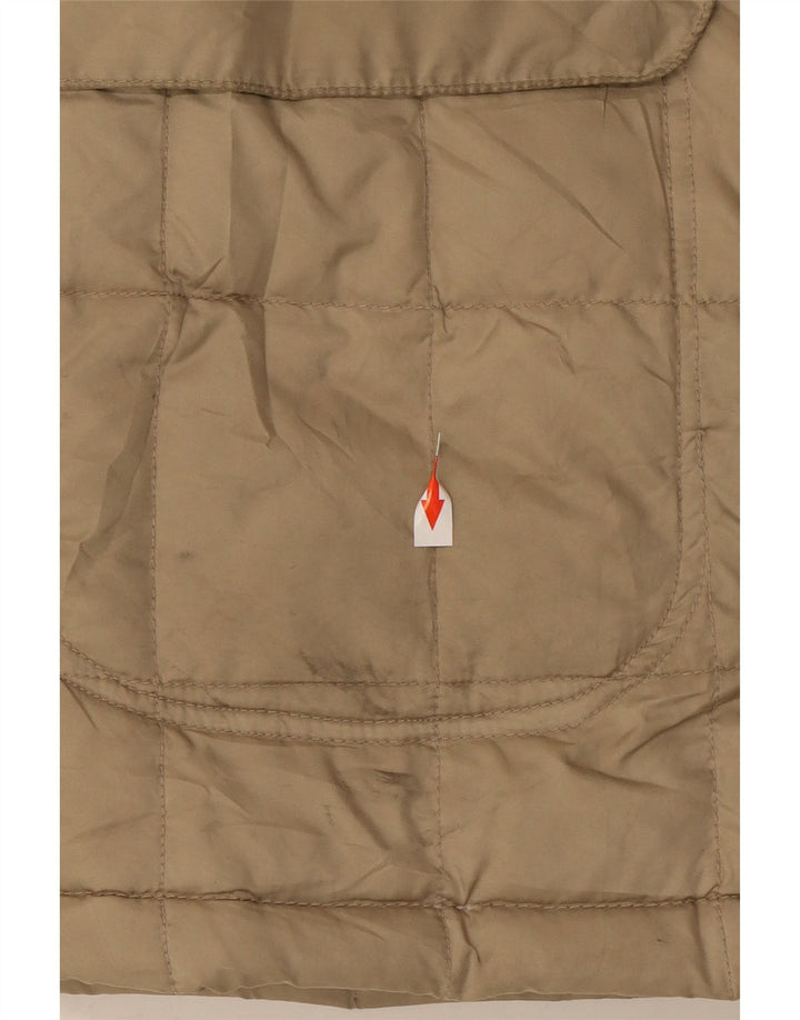 Sergio Tacchini Herre polstret jakke UK 42 XL Beige