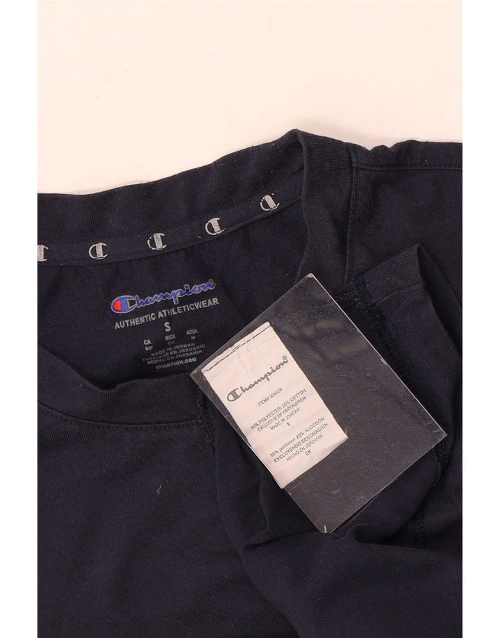 Champion Herre kortærmet Regular Fit T-shirt Top Lille marineblå