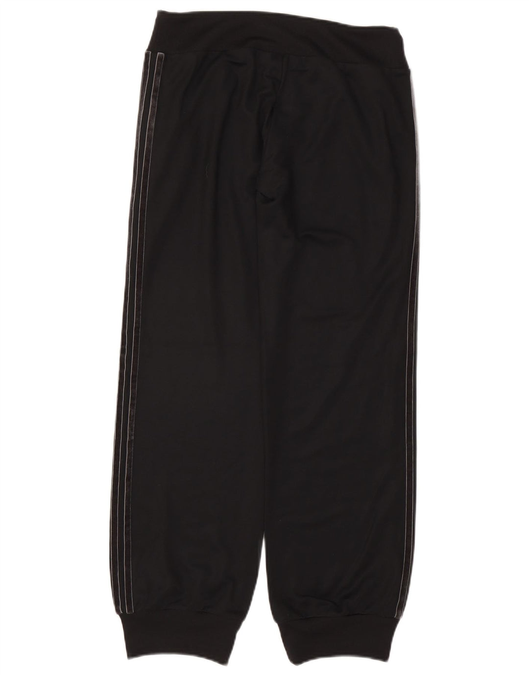 Adidas Dame træningsdragt Bukser Joggers UK 14 Medium Sort Polyester