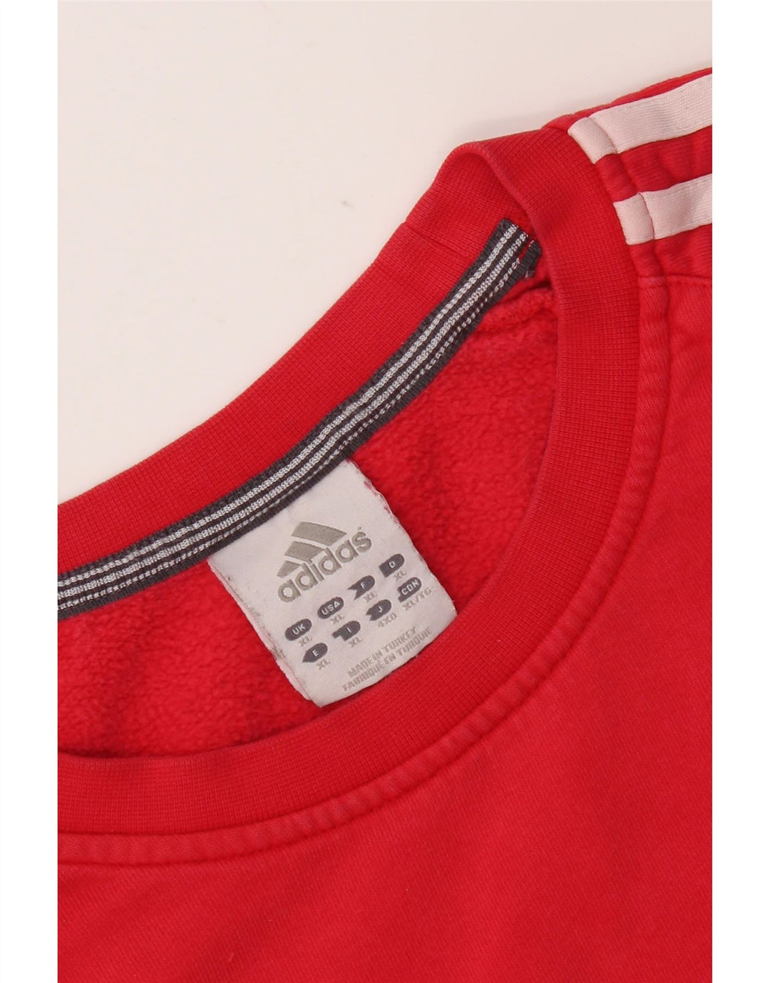 Adidas Herre Sweatshirt Jumper XL Rød