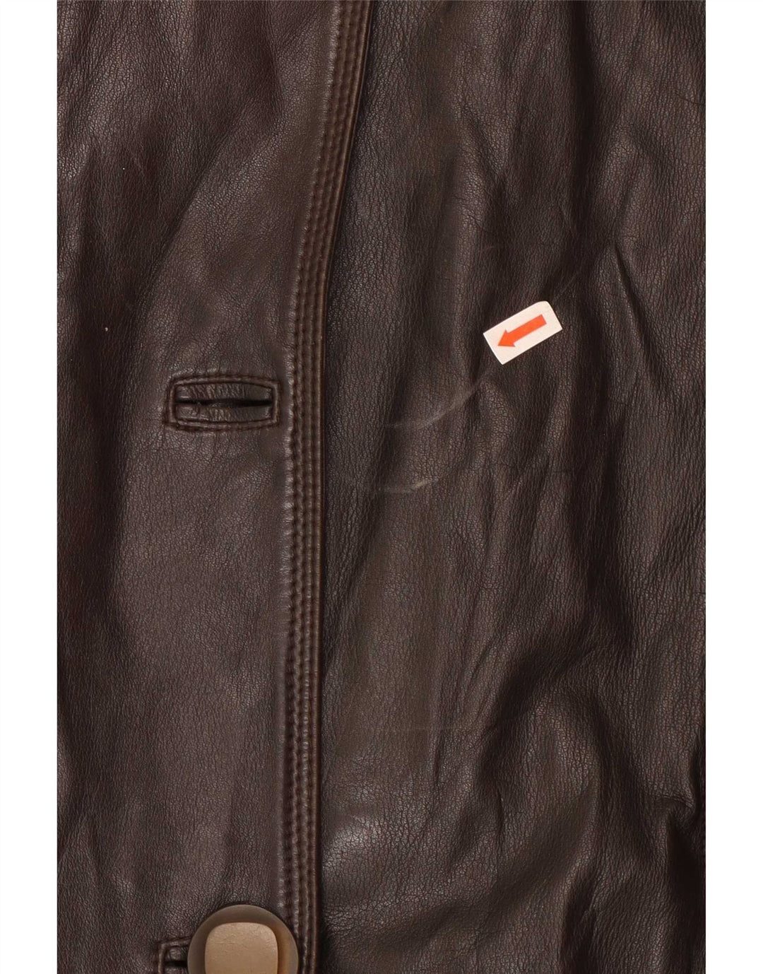 Morelli Dame Læderfrakke IT 48 XL Brun