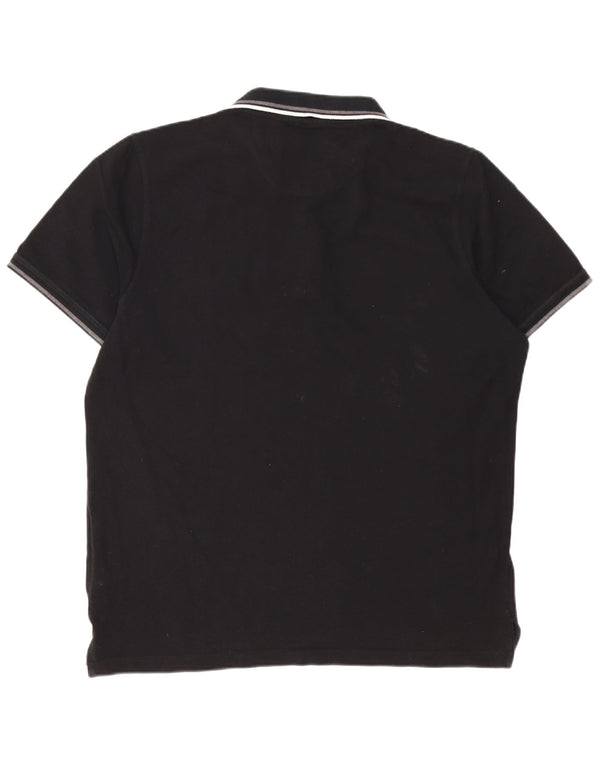 Pierre Cardin Herre Regular Polo Shirt XL Sort Bomuld