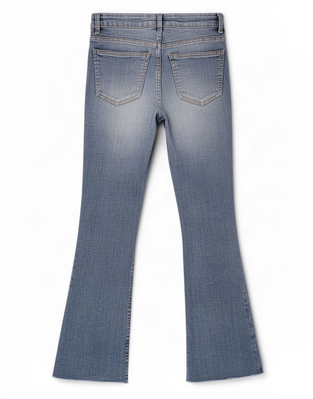 Zara Dame Flared Jeans EU 40 Medium W30 L26 Blå