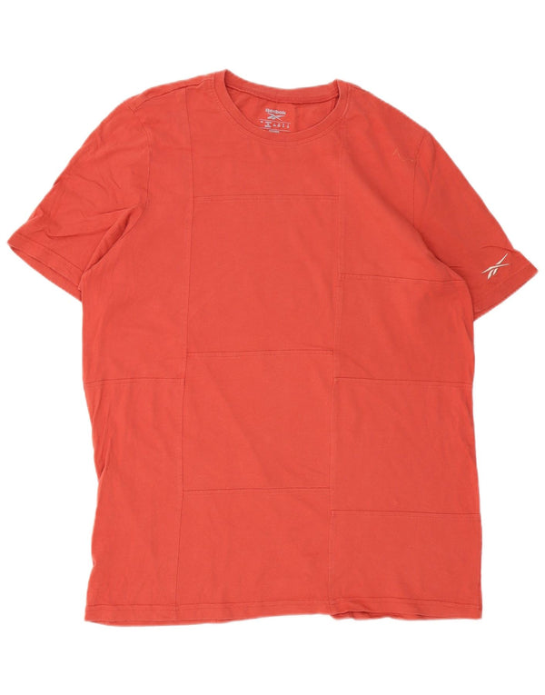 Reebok Herre T-Shirt Top XL Orange