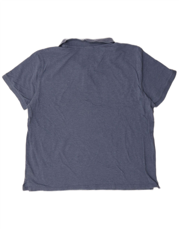 Gant Regular Polo Shirt 3XL Blå Bomuld