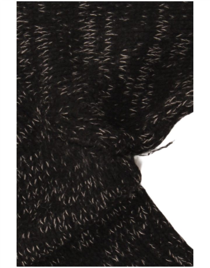 Gianfranco Ferre Herre Turtle Neck Jumper Sweater Large Black Flecked