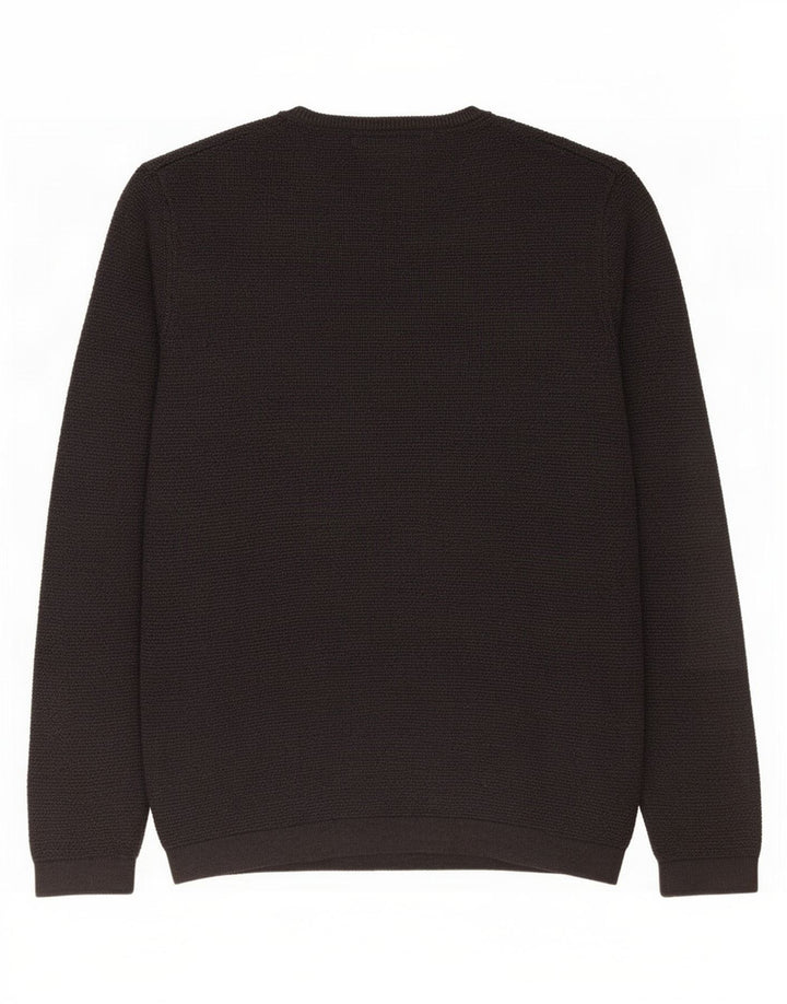 Zara Herre sweater med rund hals, lille grå