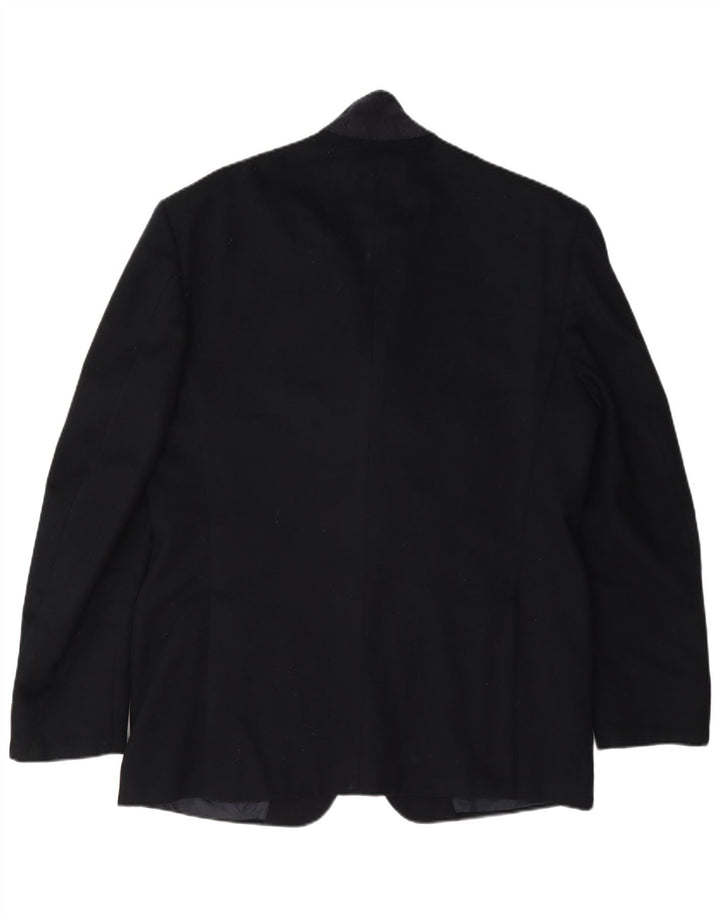 Trussardi Herre 2-knaps blazerjakke IT 52 XL Marineblå Uld