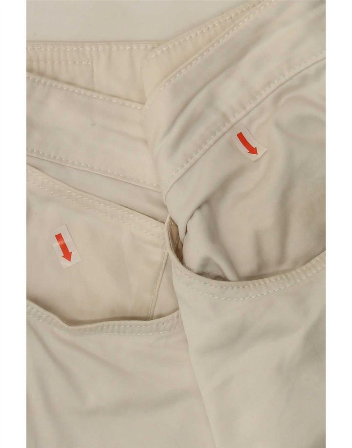 Zara Herre Slim Casual Bukser EU 40 Medium W31 L29 Hvid