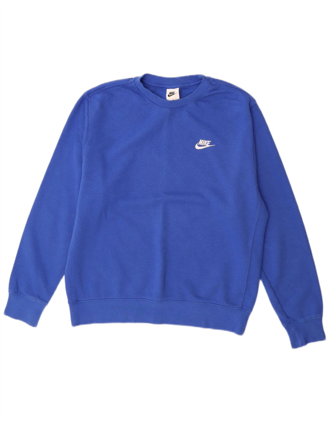 Nike Herre sweatshirt Jumper Medium Blå Bomuld
