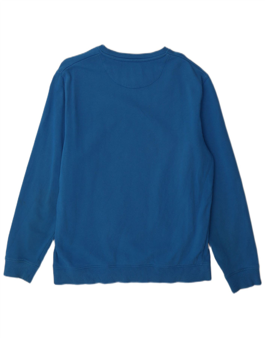 Lyle & Scott Herre Sweatshirt Jumper Stor Blå Bomuld