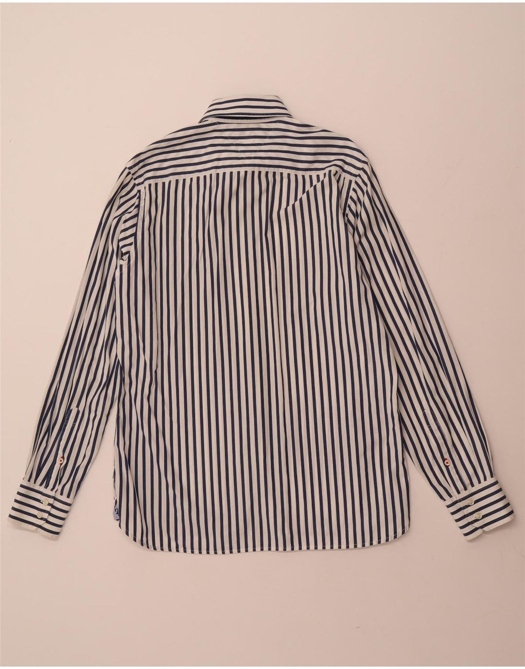 TOMMY HILFIGER Herreskjorte Medium hvid stribet bomuld