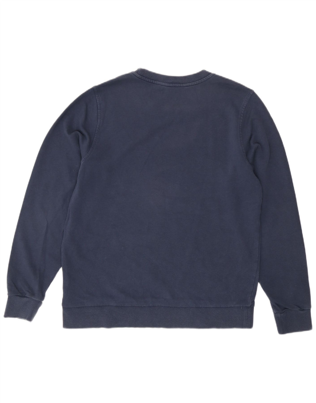 Marks & Spencer Dame Sweatshirt Jumper UK 14 Stor marineblå bomuld