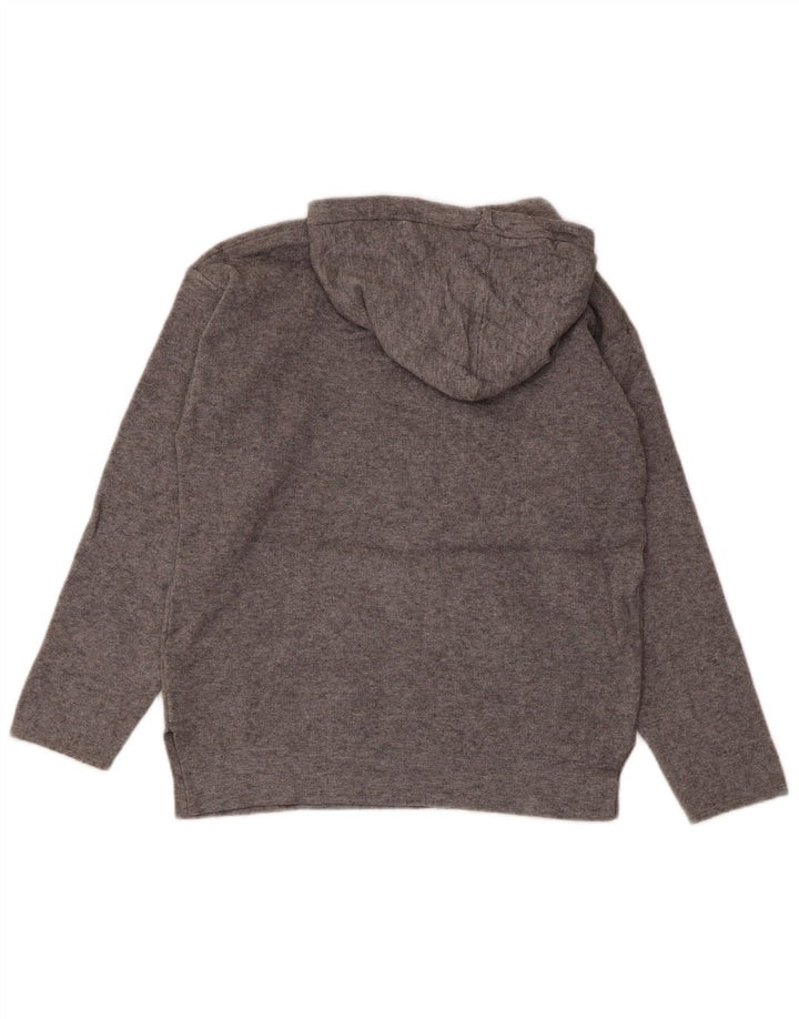 Replay Dame Hættetrøje UK 10 Small Grey Viscose