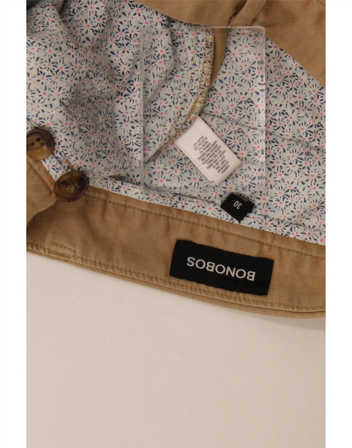BONOBOS Herre Chino Shorts W30 Medium Beige Bomuld