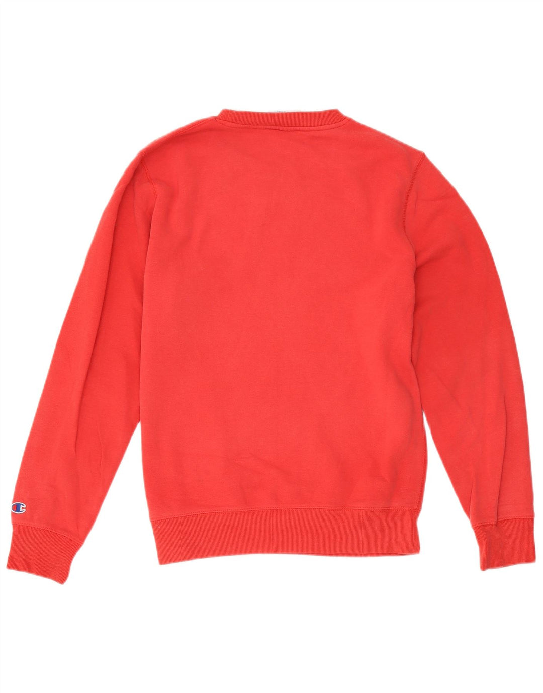 Champion Herre Grafisk Sweatshirt Jumper Medium Rød Bomuld