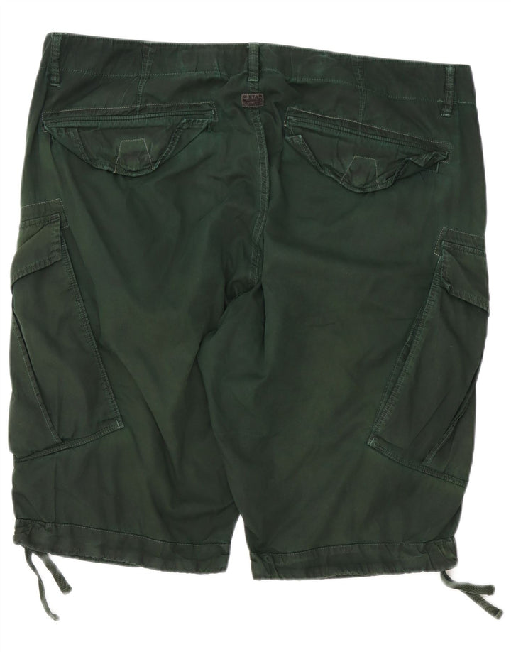 G-STAR Herre Loose Fit Cargo Shorts W40 XL Grøn Bomuld