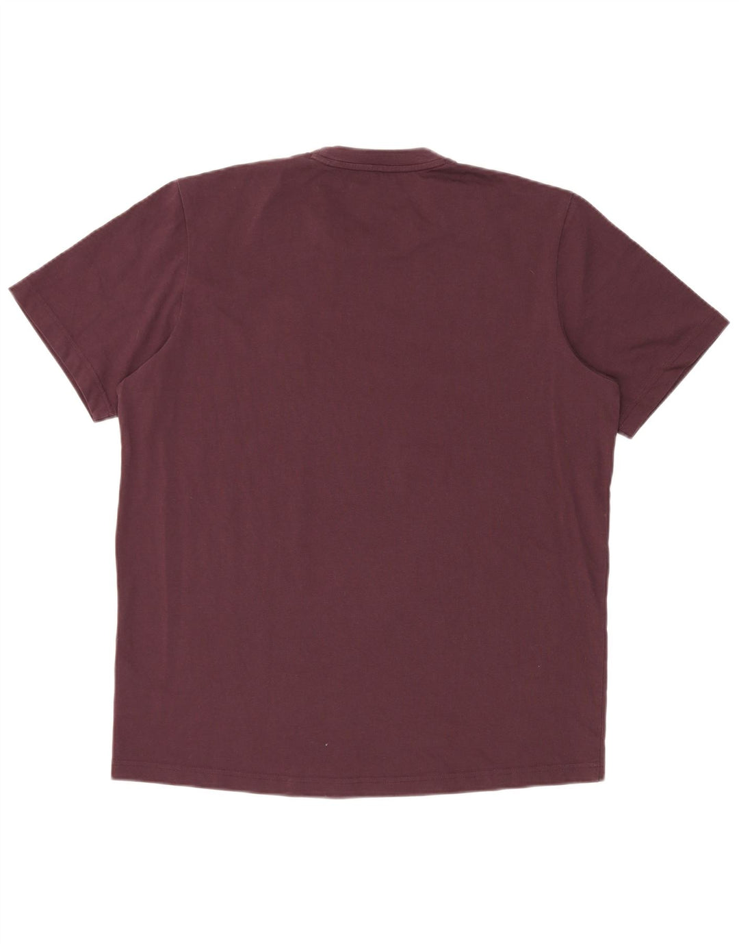 Adidas Herre grafisk T-shirt Top Medium Bourgogne bomuld