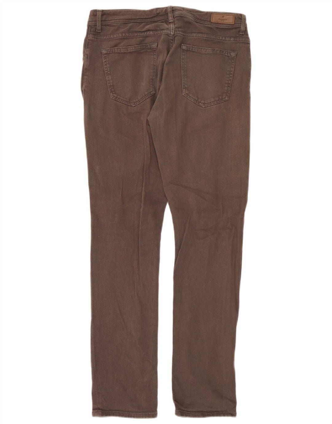 Hackett Herre Slim Casual Bukser W36 L32 Grå Bomuld