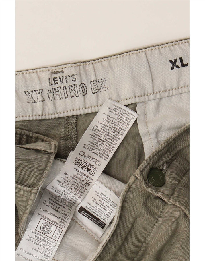 Levi's Herre Chino Shorts XL W40 Khaki Bomuld